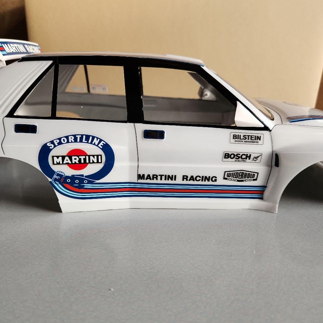 タミヤ　ランチア・デルタ　ラリー　ボディ Rally ready!】LANCIA DELTA INTEGRALE ボディ製作 - YouTube